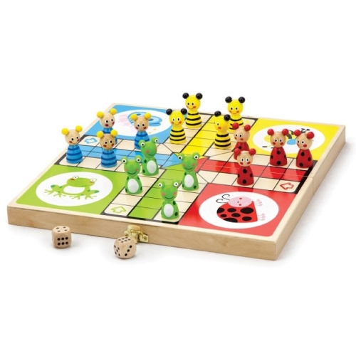 Viga toys Kinderspel Mens erger je Niet